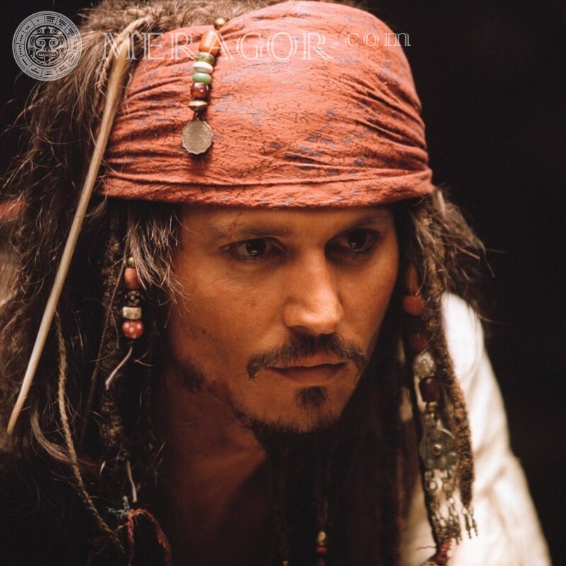 Jack Sparrow sur avatar Télécharger sur profil Des films Hommes
