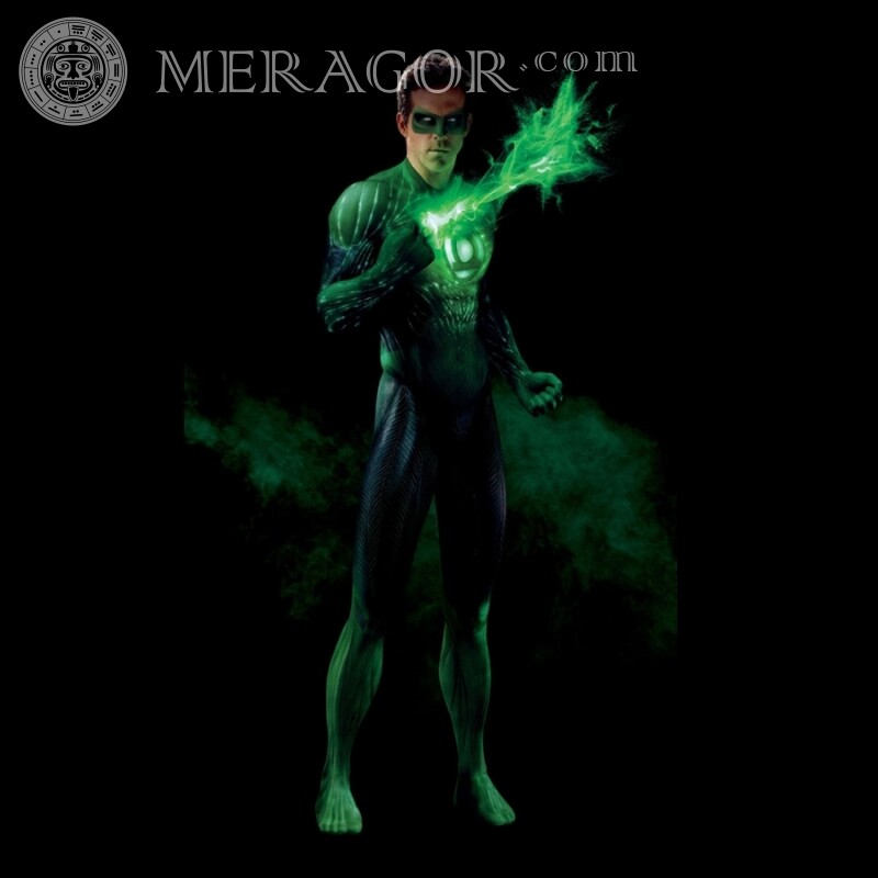 Зелений супергерой на аватар З фільмів У повний зріст Чоловічий