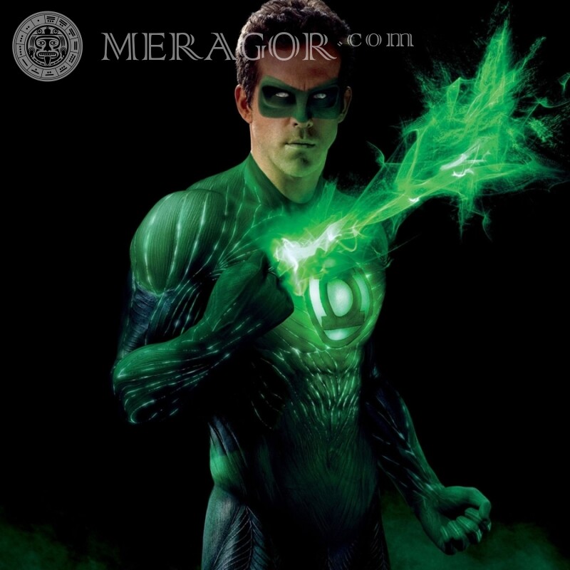 Download de avatar de super-herói verde Dos filmes Homens