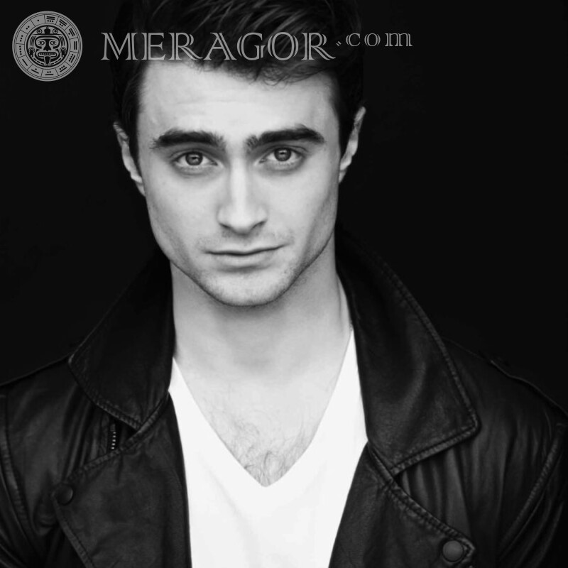 Schauspieler Daniel Radcliffe auf Avatar herunterladen Prominente Für VK Gesichter, Porträts Gesichter von Jungs