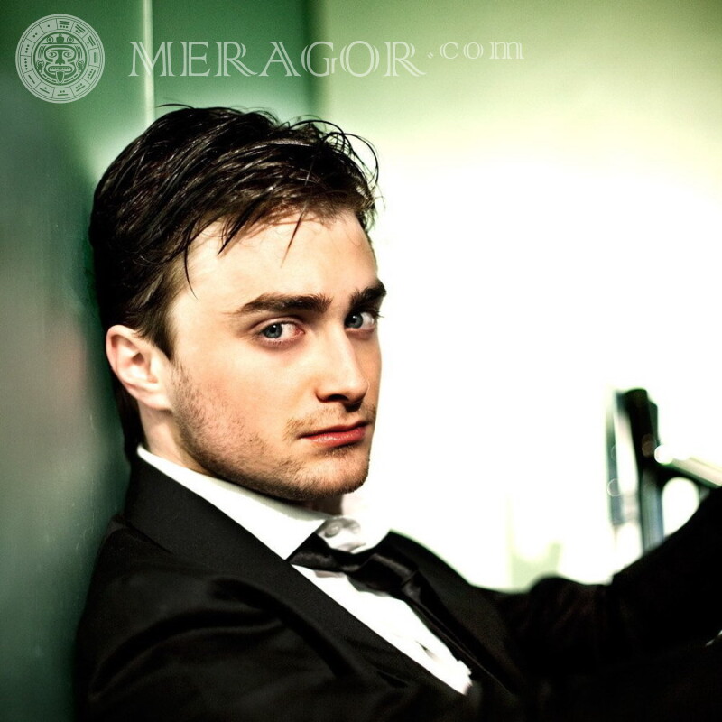 Daniel Radcliffe en el avatar de portada Celebridades Para VK Caras, retratos Rostros de chicos