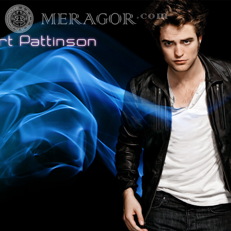 Foto do perfil de Robert Pattinson por página Celebridades Rapazes