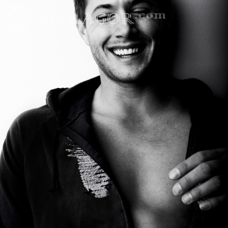 Jensen Ackles from Supernatural on avatar Celebrities For VK Faces, portraits Guys