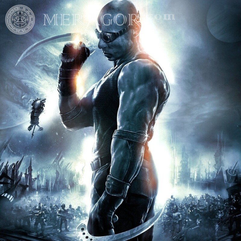 Télécharger l'image d'avatar de Riddick Des films Hommes
