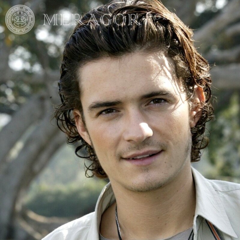 Orlando Bloom on profile photo Celebrities For VK Faces, portraits Faces of guys