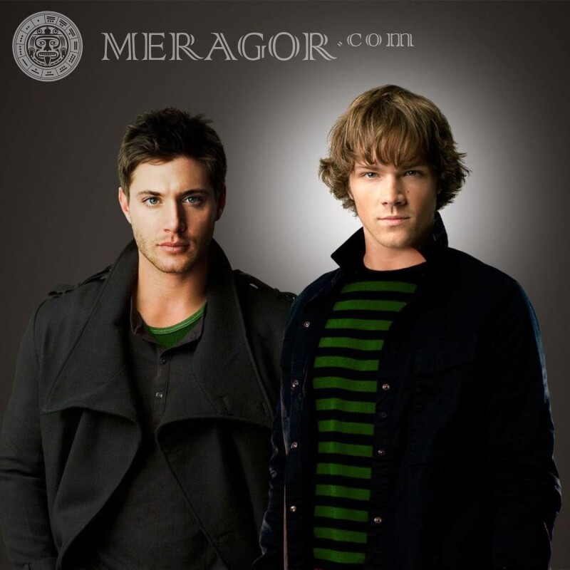 Das Profilbild von Jensen Ackles und Jared Padalecki Prominente Junge