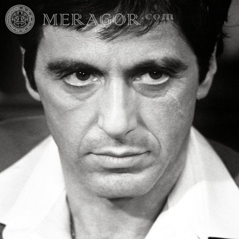 Imagen del actor Al Pacino en avatar Caras, retratos Europeos Italianos