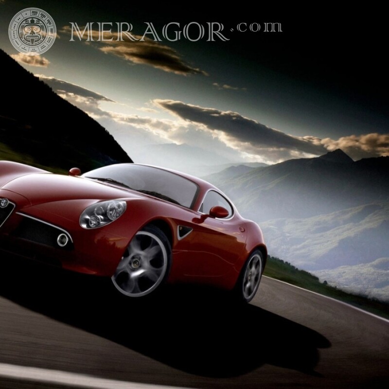 Alfa Romeo скачать картинку на аватарку Автомобили Транспорт