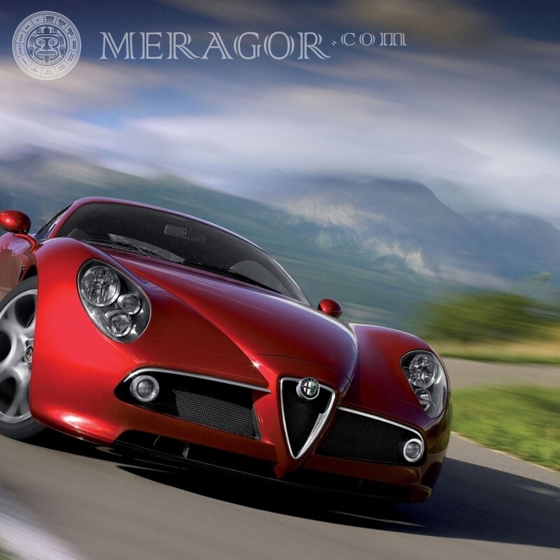 Картинка Alfa Romeo на аву Автомобили Транспорт