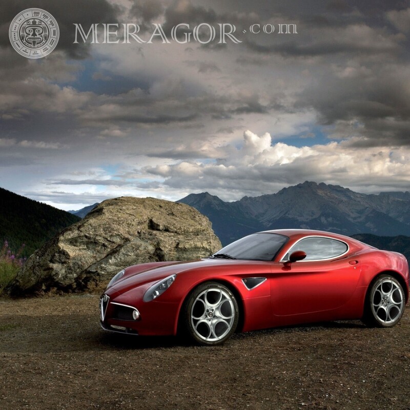Alfa Romeo скачать на аватарку Автомобили Транспорт