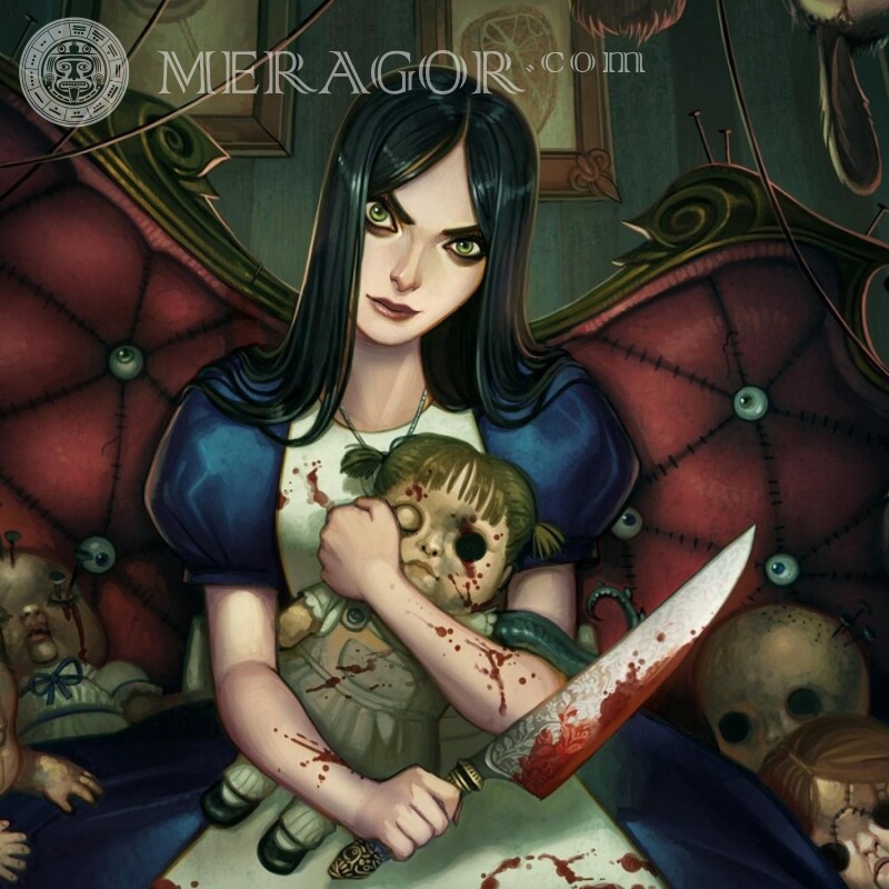 Baixe o avatar para o jogo Alice Alice Madness Returns Todos os jogos Meninas