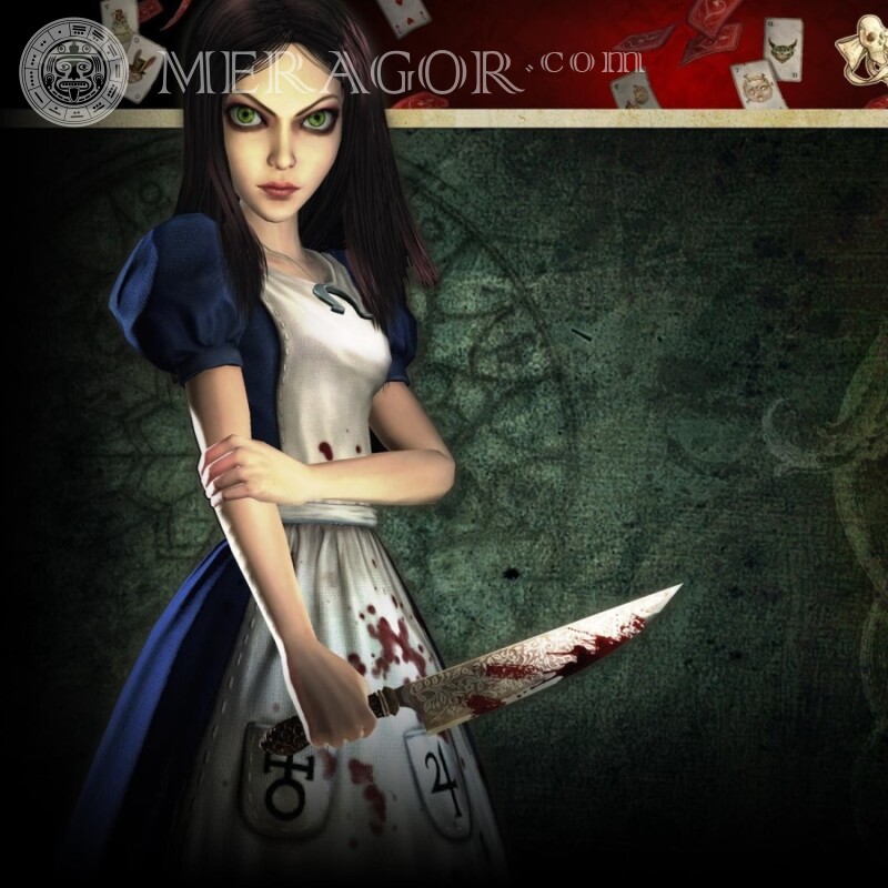 Alice Madness Returns аватарка скачати Alice Madness Returns Всі ігри Дівчата