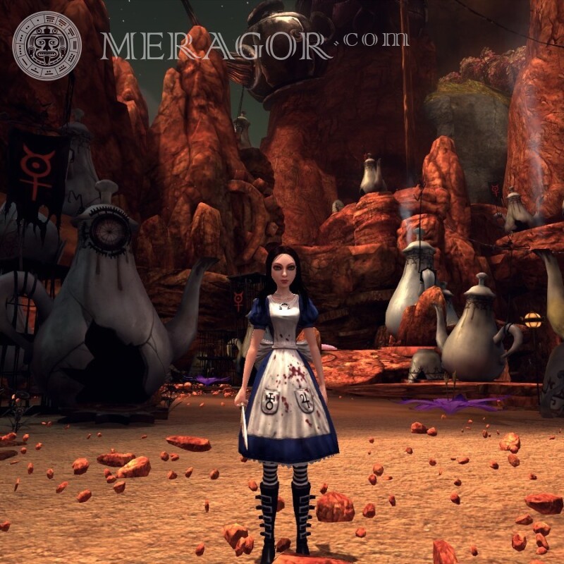 Picture from the game Alice in Wonderland download Alice Madness Returns All games