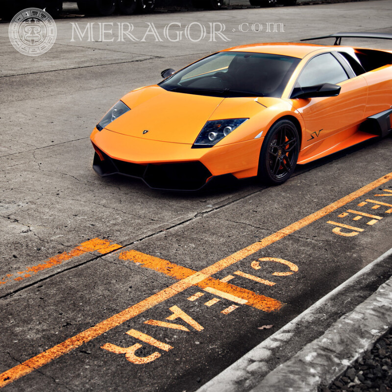 Baixe a foto do Lamborghini para a sua foto de perfil Carros Transporte