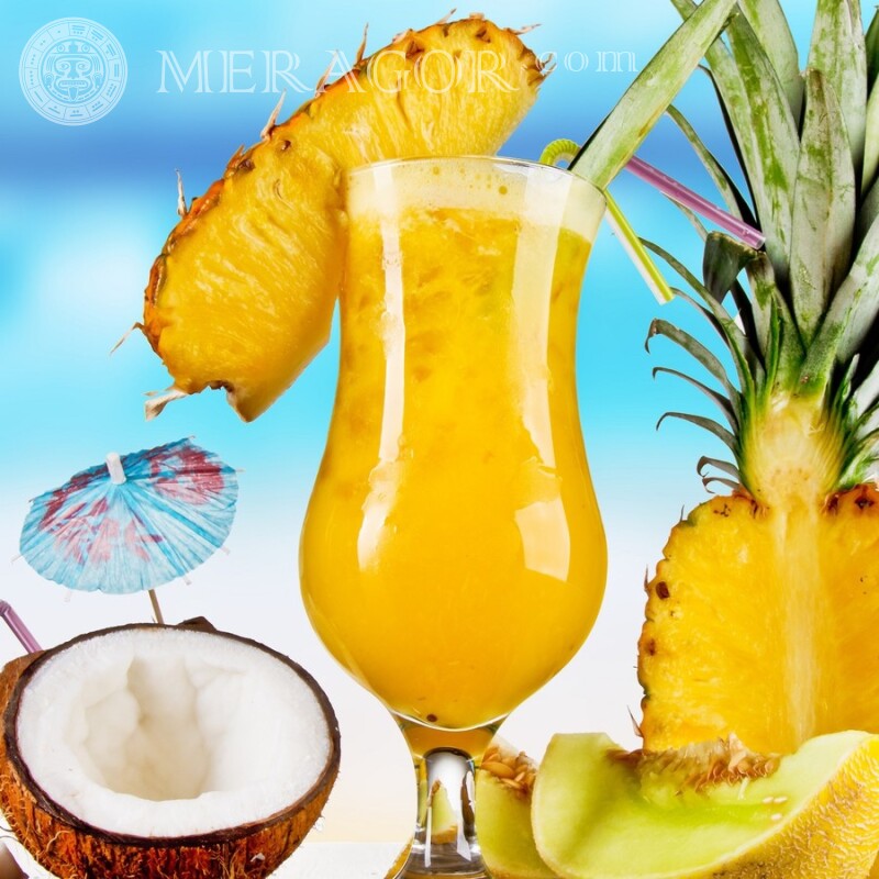 Pineapple drink Food