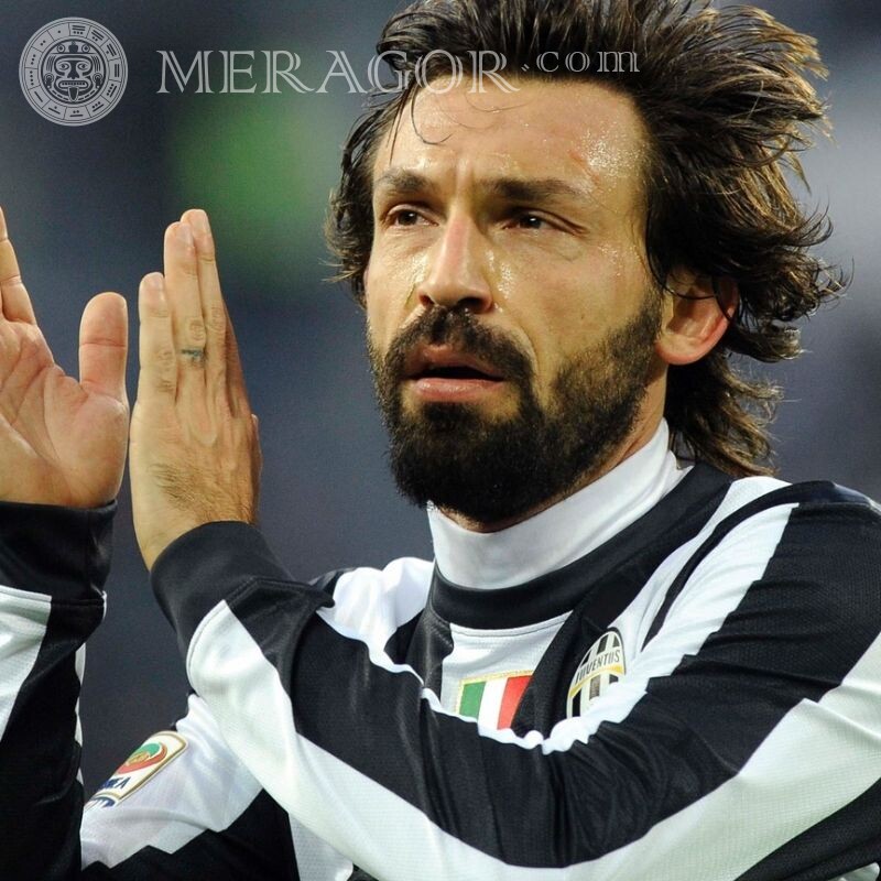 Avatar with Andrea Pirlo Juventus soccer player Celebrities Football