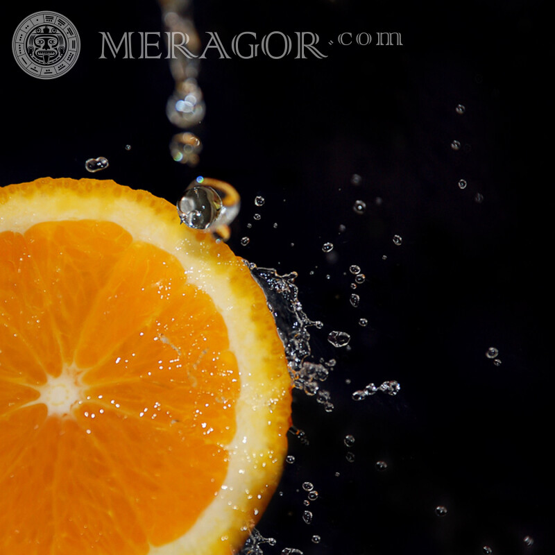 Descargar imágenes de rodajas de naranja Comida