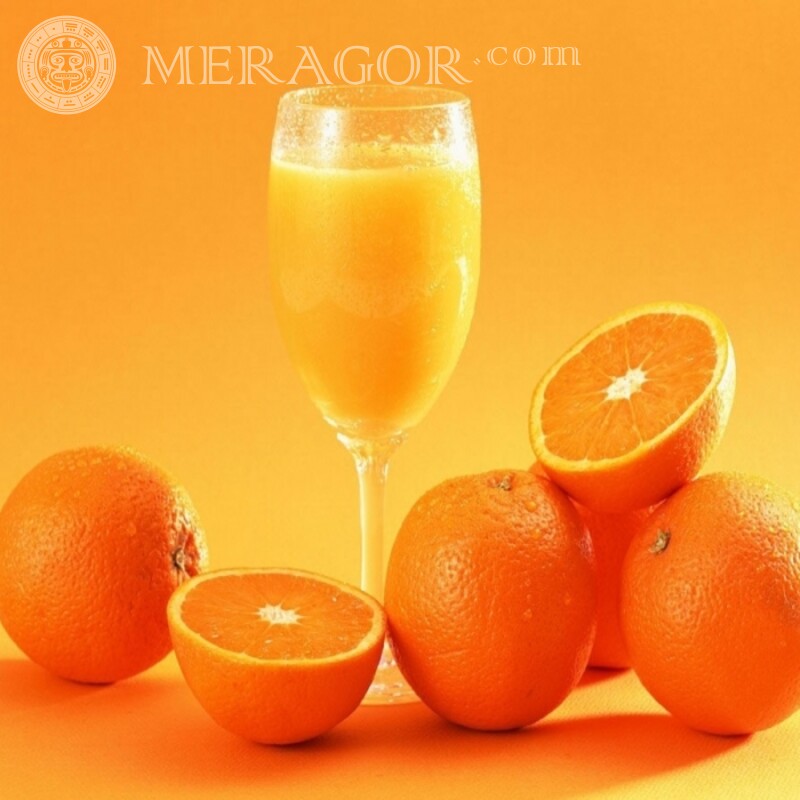 Апельсиновый напиток скачать картинку Еда