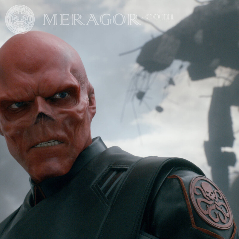 Red Skull for profile picture download From films Mask Men