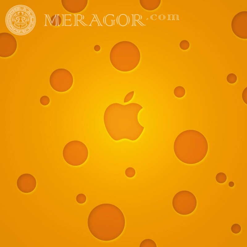 Логотип Apple на аву скачать Logos Technique