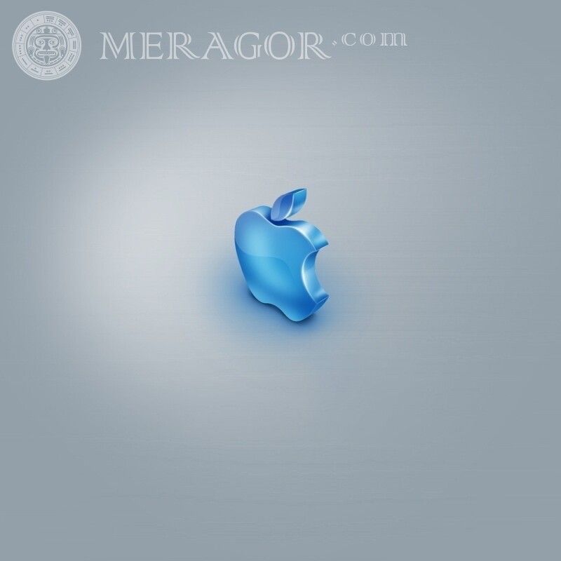 Logotipo de Apple en avatar Logotipos Técnica