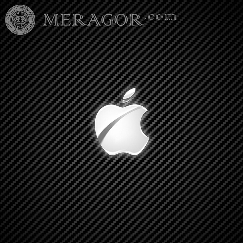 Логотип Apple скачать для авы Логотипы Техника