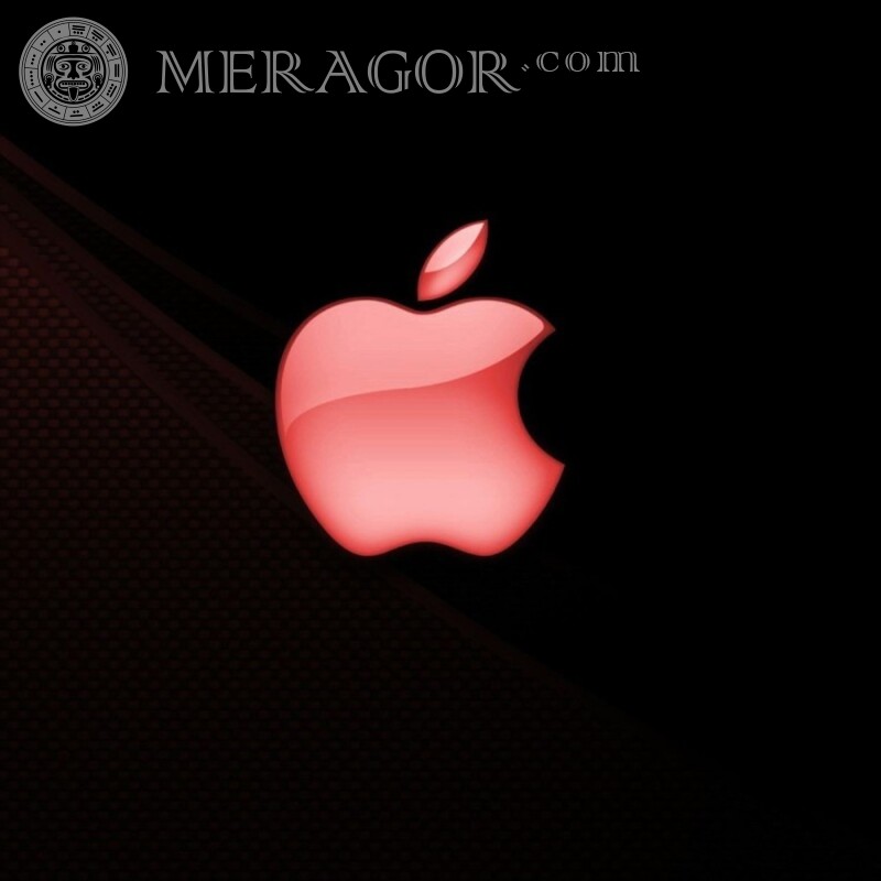Apple эмблема для авы Logos Technique