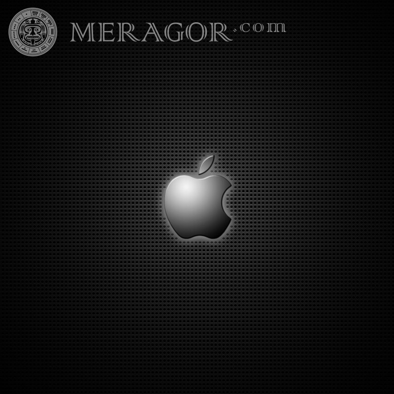 Apple logo avatar for Instagram Logos Mechanisms
