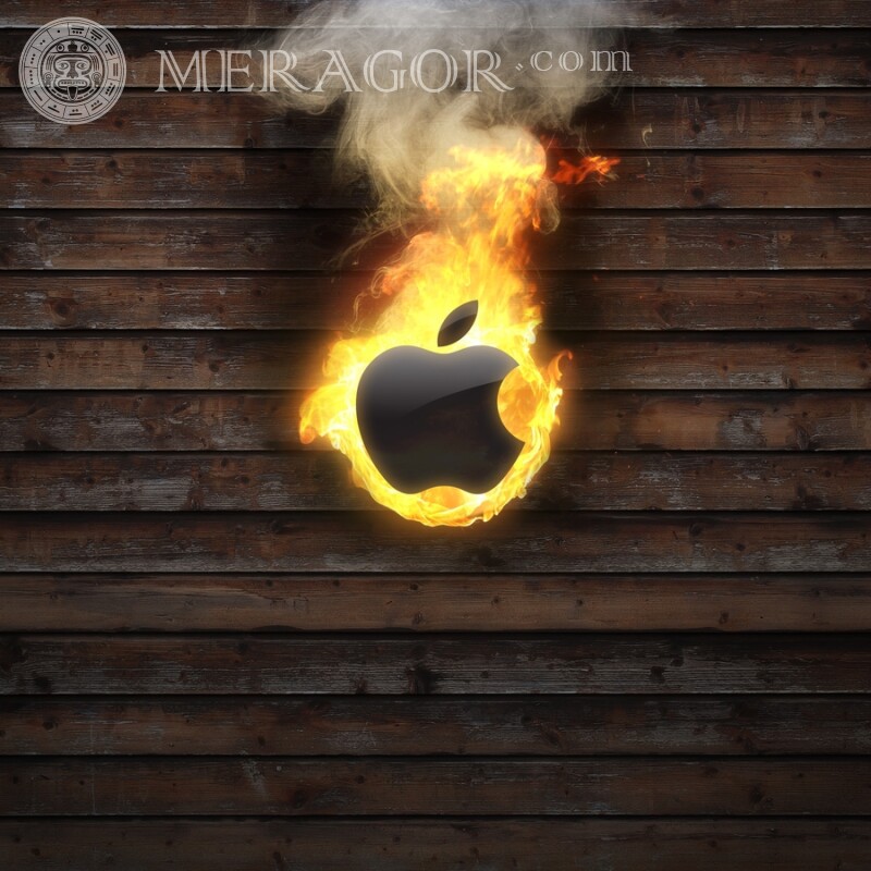 Яблоко Apple картинка для авы Логотипы Техника