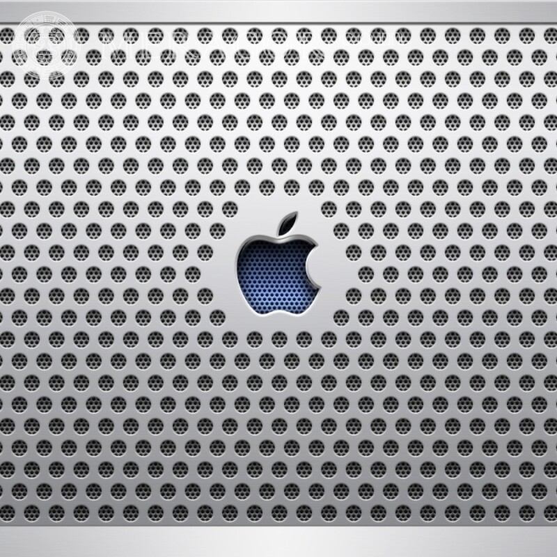 Hermoso logotipo de Apple en la portada del perfil Logotipos Técnica