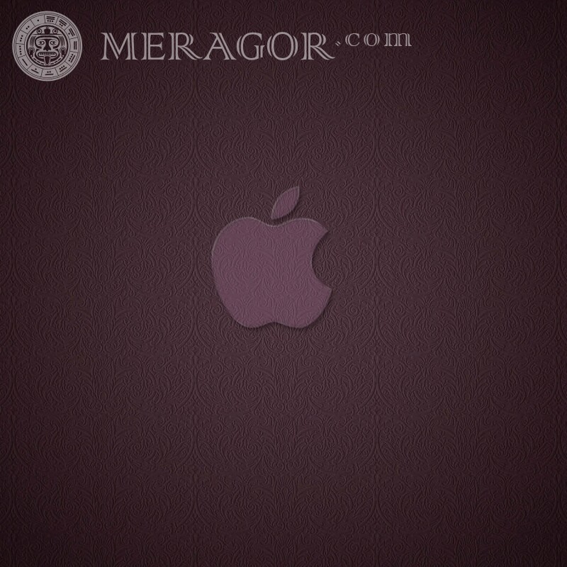 Логотип Эппл скачать на аву Логотипи Техніка