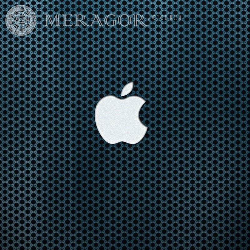 Логотип Эппл скачать на аву ВК Logos Technik