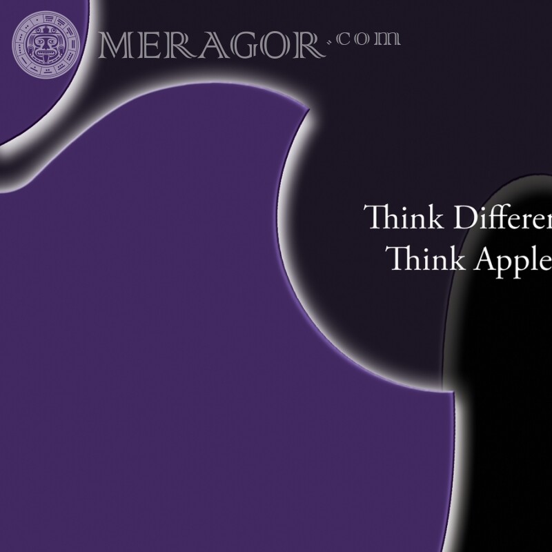 Эмблема Apple скачать на аватар Логотипи Техніка