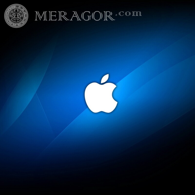 Laden Sie das Apple-Logo auf den TikTok-Avatar herunter Logos Technik