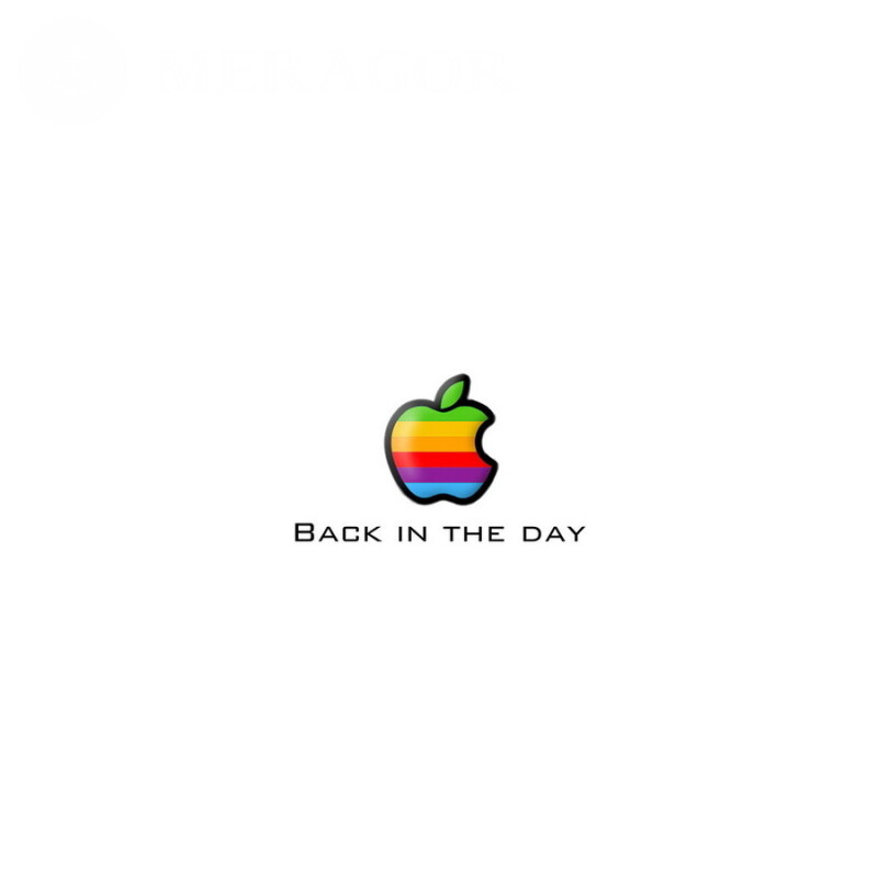 Эмблема Apple на аву Логотипы Техника