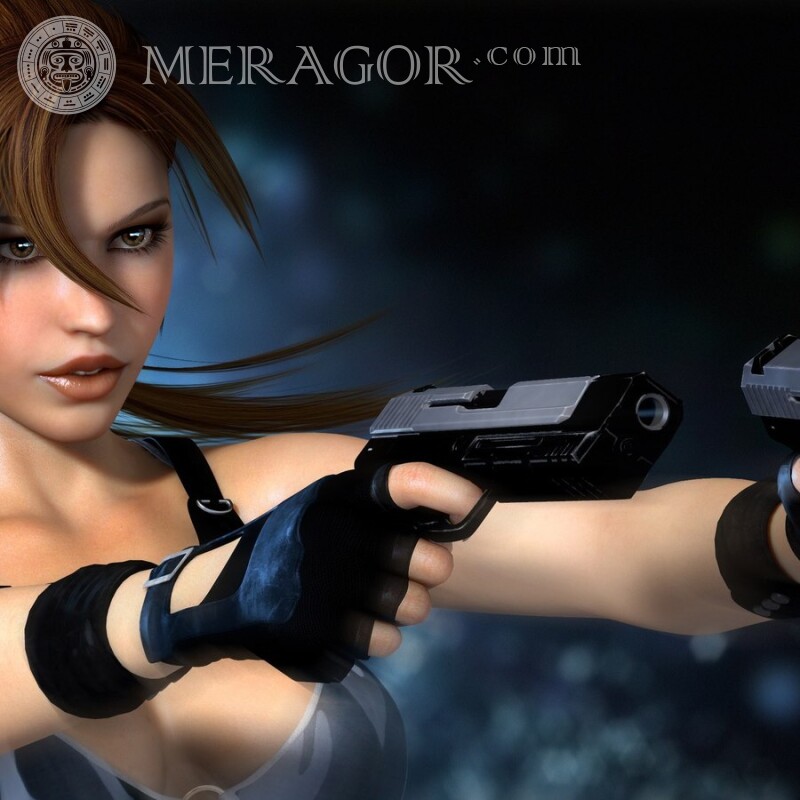 Télécharger une photo cool de Lara Croft Lara Croft Tous les matchs Les femmes