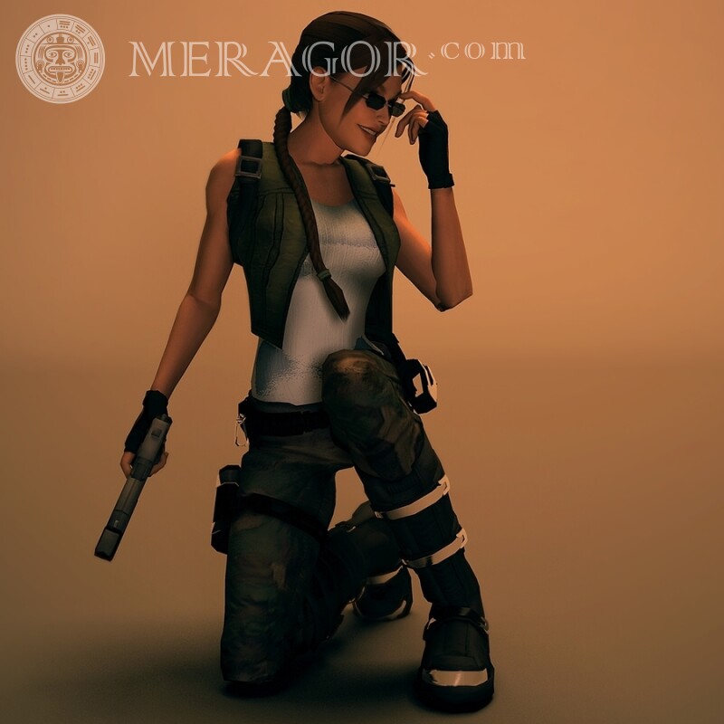 Фото Lara Croft скачать на аву Lara Croft Все игры Женщины