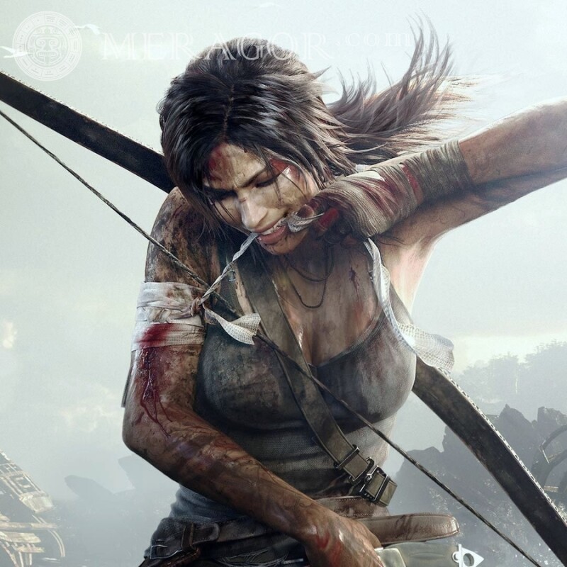 Фото Lara Croft скачать на аватарку Lara Croft Alle Spiele Frauen