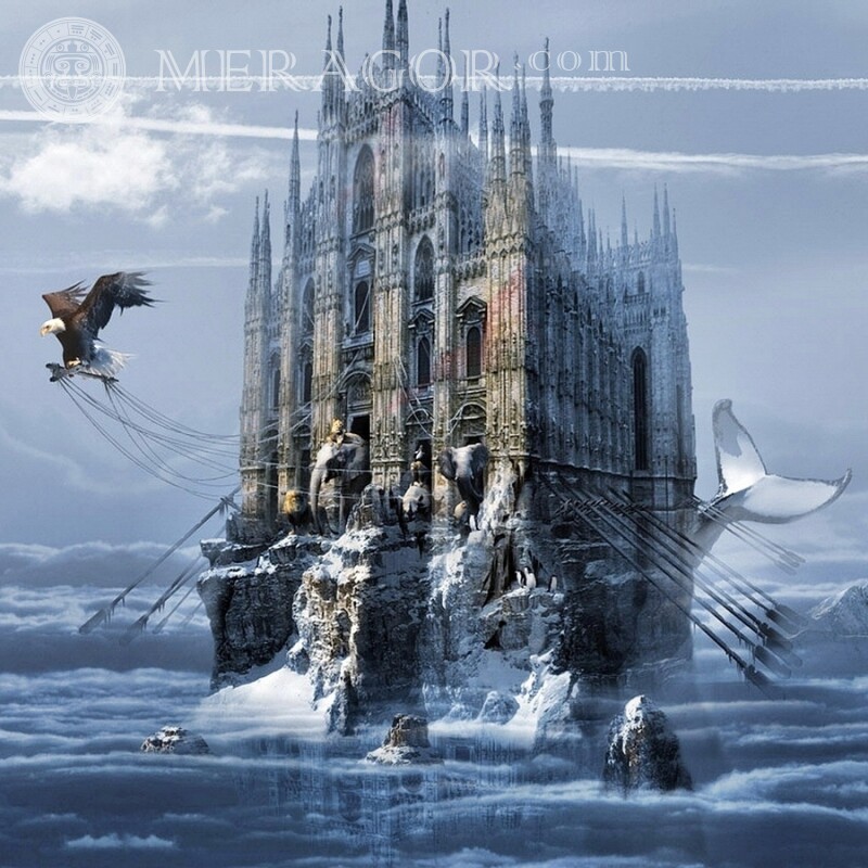 Fantasy castle avatar picture Buildings