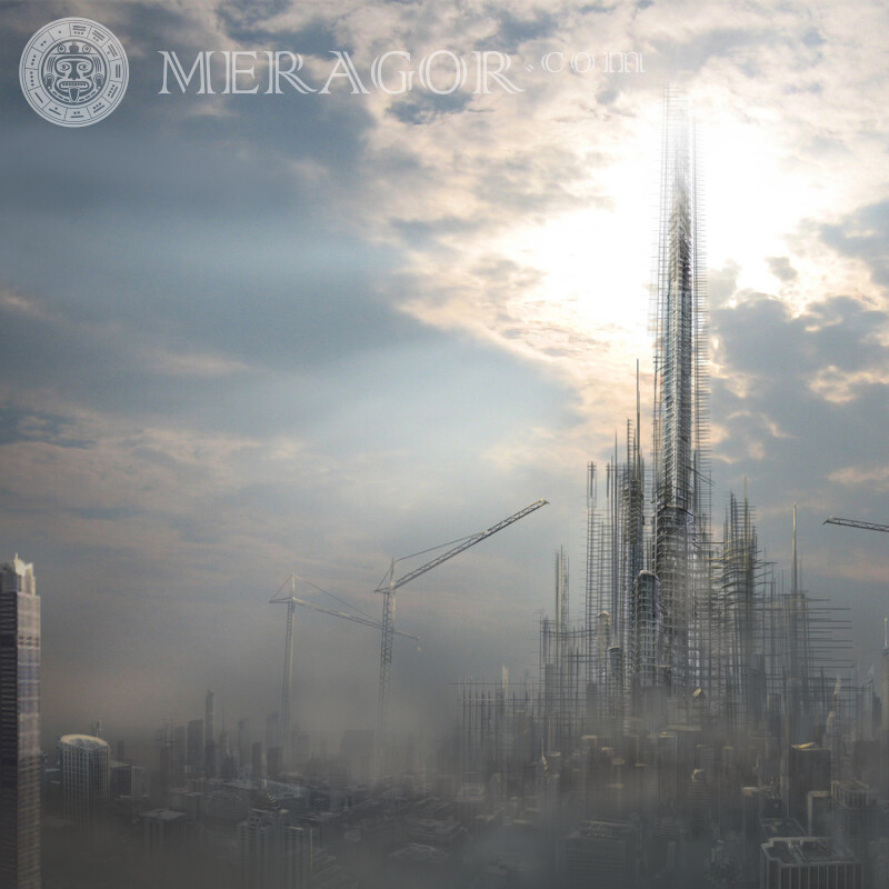 Місто майбутнього Апокаліпсис аватарка Будівлі
