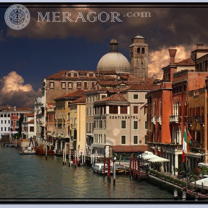 Foto de arquitectura de Venecia para avatar Edificios