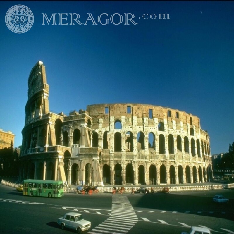 Foto del Coliseo en tu foto de perfil Edificios