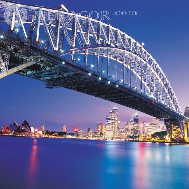 Великий міст в Сіднеї фото для профілю Будівлі