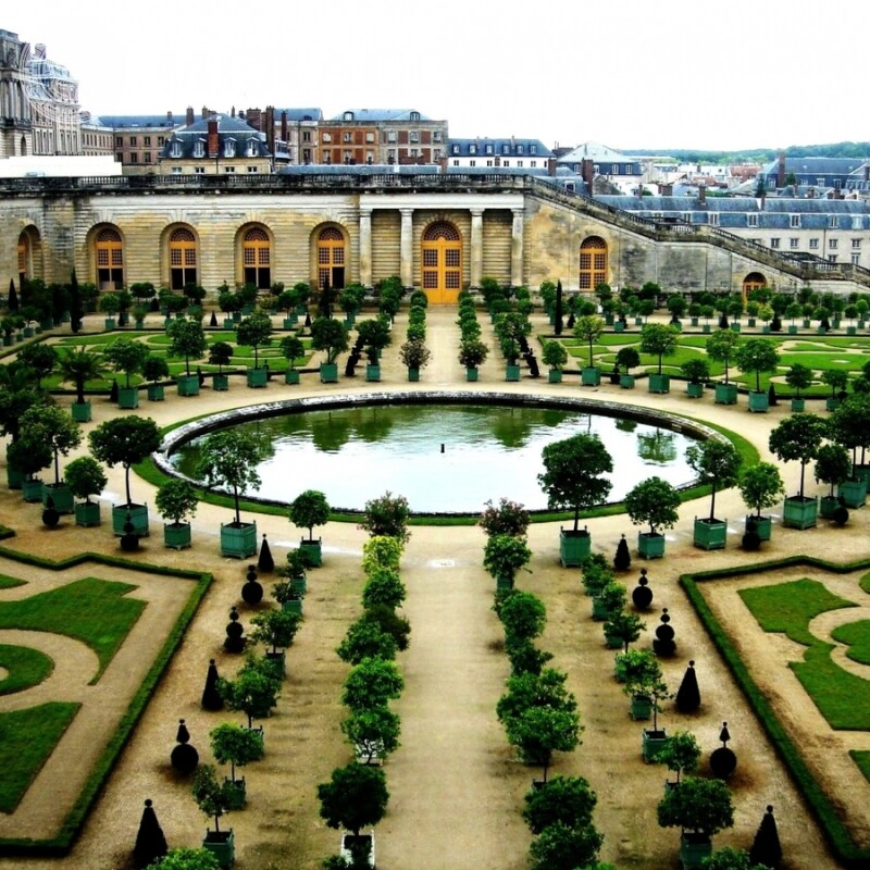 Jardins de Versalhes na foto do seu perfil Edifícios