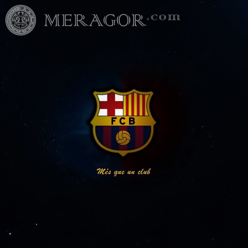 Barcelona Logo auf Avatar herunterladen Club-Embleme Sport Logos