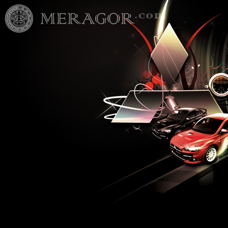 Download de carros Mitsubishi no avatar da página Carros Transporte