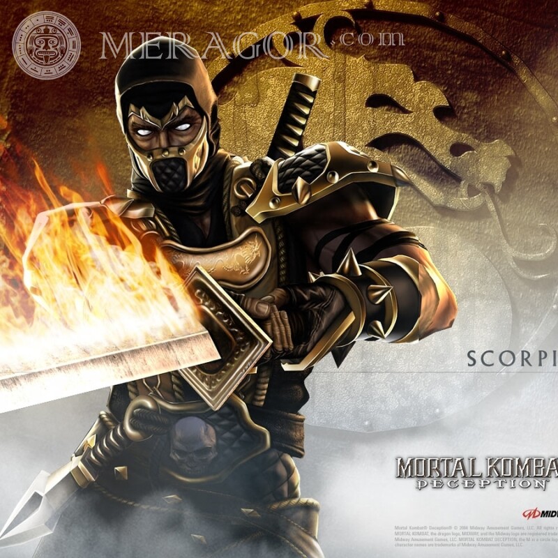 Скачать фото Mortal Kombat на аву Mortal Kombat Все игры