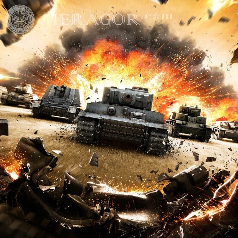 Télécharger l'avatar en ligne de Tanks World of Tanks Tous les matchs