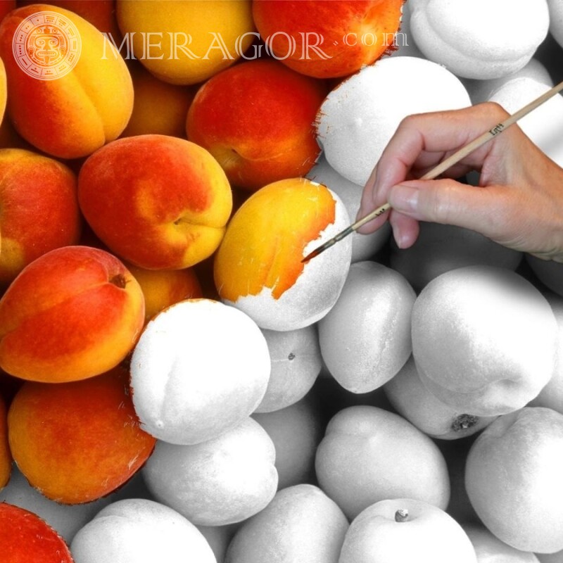 Завантажити арт персики Їжа
