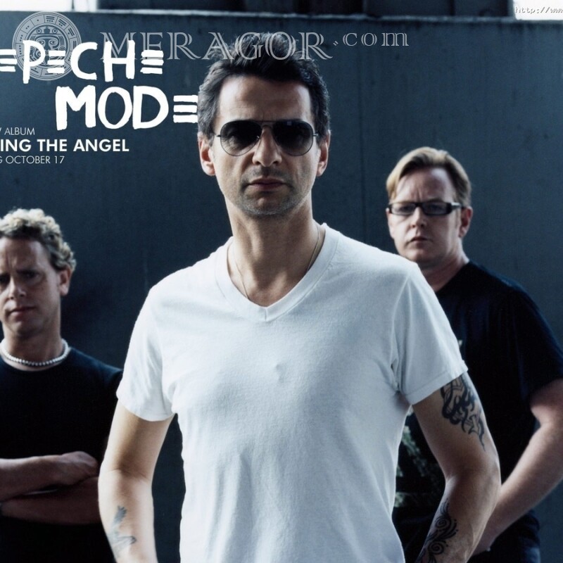 Depeche Mode фото музыкантов на аву Músicos, dançarinos Homens Celebridades